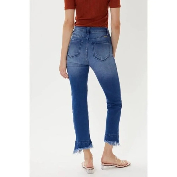 KANCAN Iverson Ultra High Rise Cropped Slim Straight Jeans Size‎ 29 - Picture 3 of 10